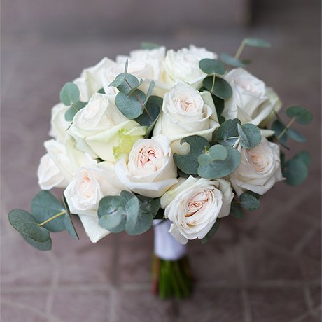 Букет невесты роза фрезия - Wedding Flowers Moscow