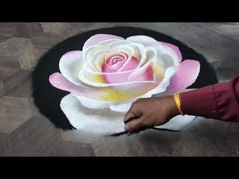 Close up on 3d rendering of glass rose | AI-generated image