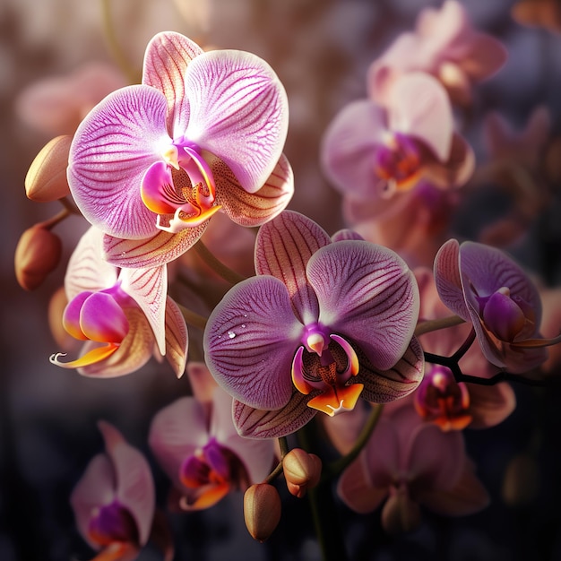 Красивая цветущая! орхидея Phalaenopsis PH 220 'Salmion', в ...