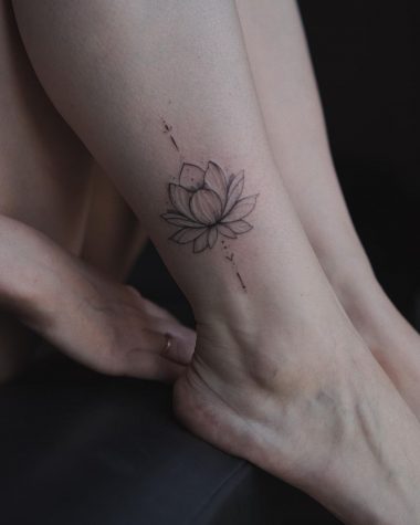 50 Фото) Эскизы Татуировки Лотос 2019 | TattooAssist