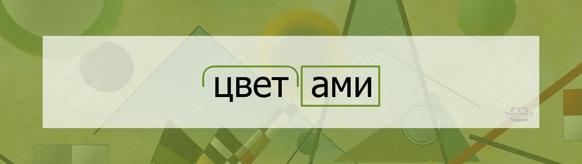 Деление слов на слоги worksheet