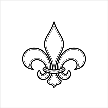 Badge fleur de lis - купить недорого | AliExpress