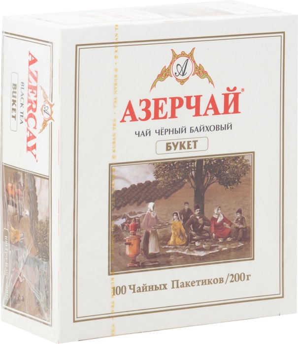 Заказать Чай черный Азерчай Букет в пакетиках 100 шт., 200г ...