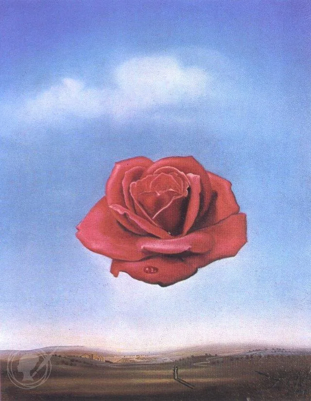 The Meditative Rose, 1958 (Framed) | McGaw Graphics