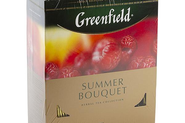 Чай красный Greenfield Summer Bouquet 100 пакетиков красный ...