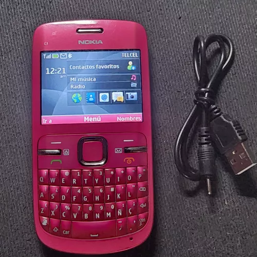 NOKIA X2-01 DESBLOQUEADO MP3 CAMERA 2GB TECLADO QWERT ROSA