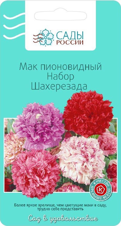 Папавер Cладкий сон пионовидный, смесь купить в Москве в ...