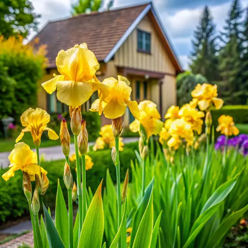 Ирис болотный (Iris pseudocorus) (контейнер 2л или корневище ...