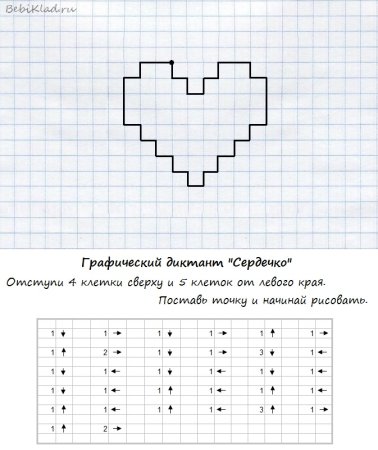 Графический диктант Динозавр - рисунок ...