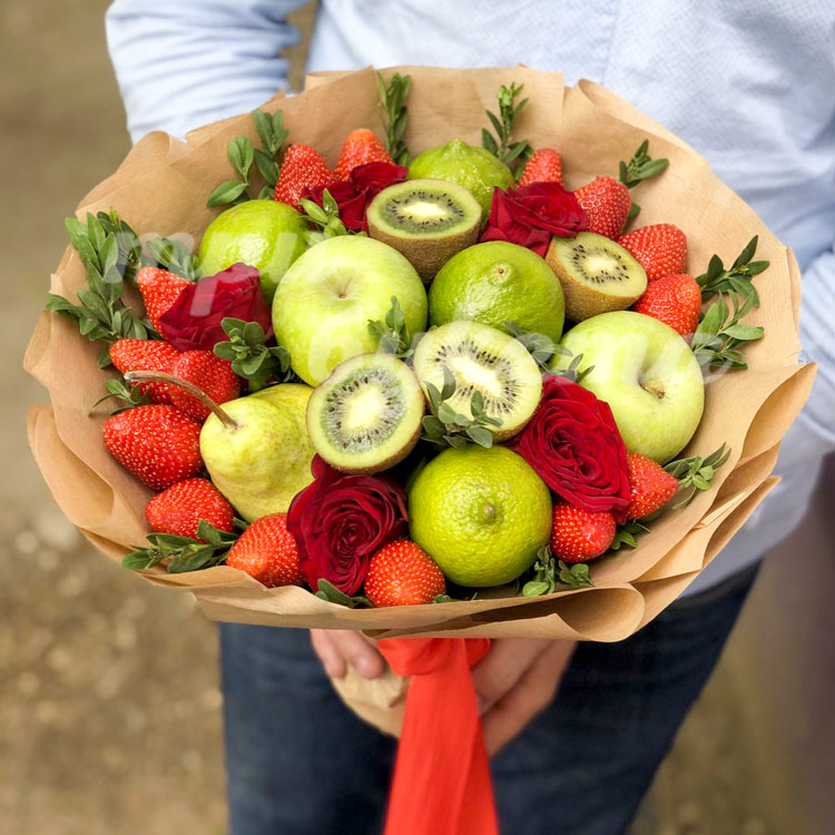 Fruit bouquet with your own hands ...