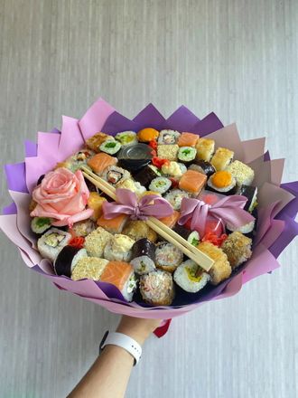 Морепродукты Темпура Цветок 500г упаковка - sushi crisp flower