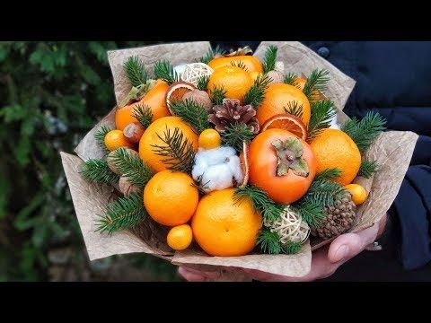 Fruit bouquet with your own hands ...