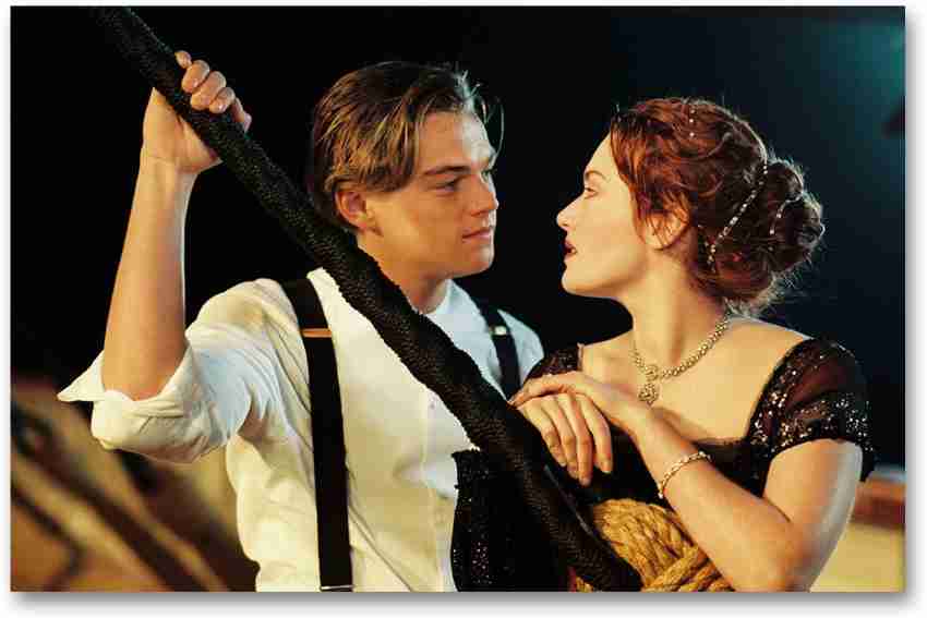 Titanic Jack and Rose Acrylic Print by Viola El - Pixels Merch