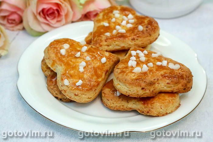 Бакинское курабье. Печенье ромашка. Песочное печенье. Быстрое ...