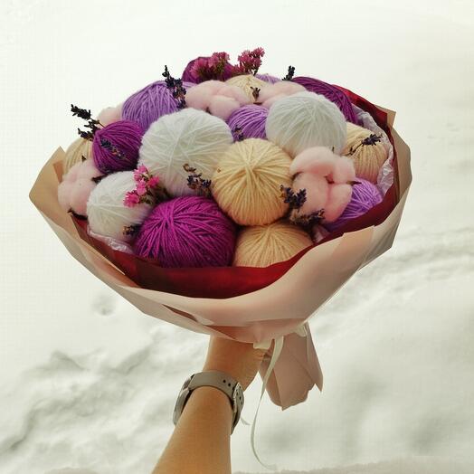 Пряжа YarnArt Bouquet (Букет) unicolor 3215 оранжевый продаем ...