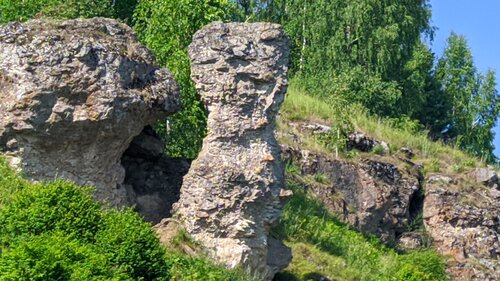 Крым, скальный массив Кара-Коба, сон-трава (прострел Крымский ...