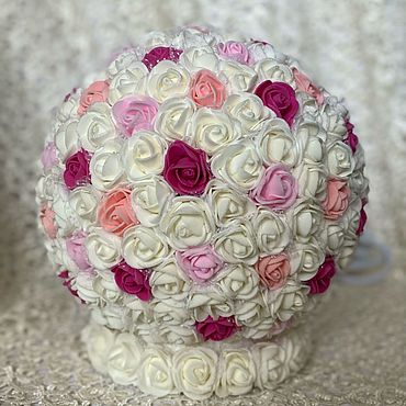 Handmade Foamiran Lamp/Bouquet ...