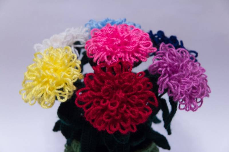 Как связать цветок крючком Урок 36 How to crochet flower ...