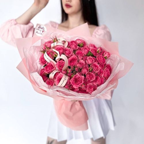 Набор для вышивания Розовые розы (Pink Roses) Dimensions 6644