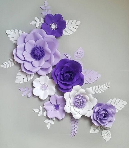 КРАСИВЫЙ ЦВЕТОК ИЗ БУМАГИ DIY Easy beautiful paper flower ...