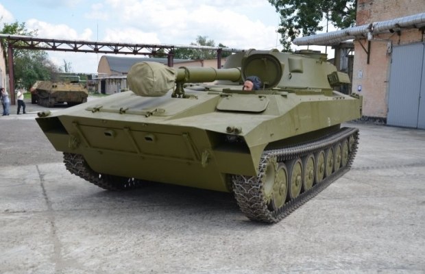 2S1 Self-propelled Howitzer (Советская ...