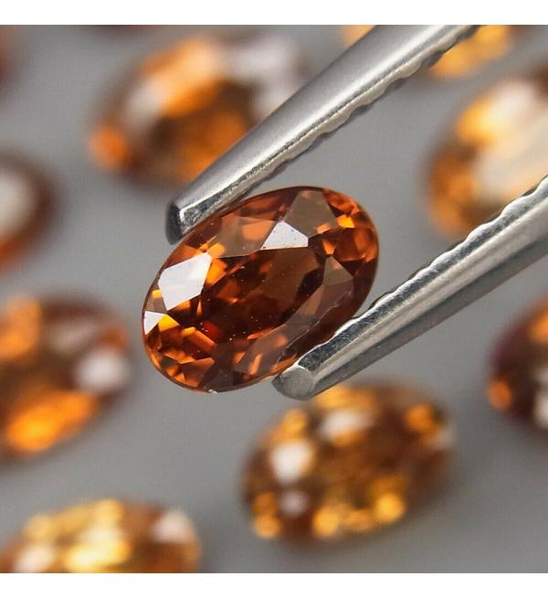 Циркон гиацинт круг пара 6,9 мм 3.57 ct купить в интернет ...