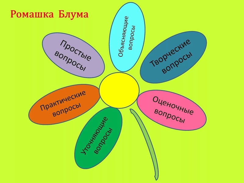 Технология и практика обучения ИСПОЛЬЗОВАНИЕ ПРИЁМА «РОМАШКА ...